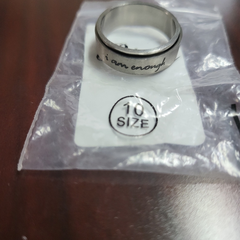 I am enough ring size 10